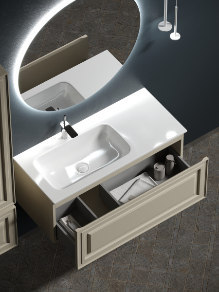 Тумба под раковину Sancos  Very VR100LCE Beige Soft